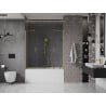 Mexen Velar Duo 2-panel sliding bath screen 150 x 150 cm, transparent, brushed gold - 896-150-000-02-55