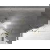 Mexen Velar Duo 2-wing bathtub screen Sliding 140 x 150 cm, transparent, brushed gold - 896-140-000-02-55