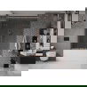 Mexen Velar Duo 2-wing bathtub screen Sliding 140 x 150 cm, transparent, brushed copper - 896-140-000-02-65