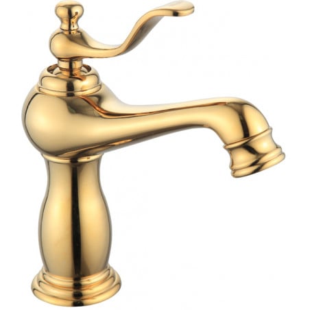 Mexen Vela washbasin tap, gold - 744500-50