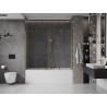 Mexen Velar Duo 2-wing Sliding Bathtub Screen 170 x 150 cm, Transparent, Gold - 896-170-000-02-50