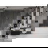 Mexen Velar Duo 2-wing bathtub screen Sliding 180 x 150 cm, transparent, gold - 896-180-000-02-50