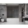 Mexen Velar Duo 2-wing sliding bath screen 200 x 150 cm, transparent, gold - 896-200-000-02-50