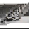 Mexen Velar Duo 2-wing bathtub screen Sliding 170 x 150 cm, transparent, brushed gold - 896-170-000-02-55
