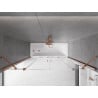 Mexen Velar Duo two-panel sliding bathtub screen 170 x 150 cm, transparent, rose gold - 896-170-000-02-60