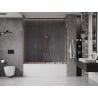 Mexen Velar Duo 2-panel sliding bath screen 180 x 150 cm, transparent, rose gold - 896-180-000-02-60