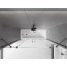 Mexen Velar Duo 2-wing sliding bathtub screen 170 x 150 cm, transparent, gun gray brushed - 896-170-000-02-66
