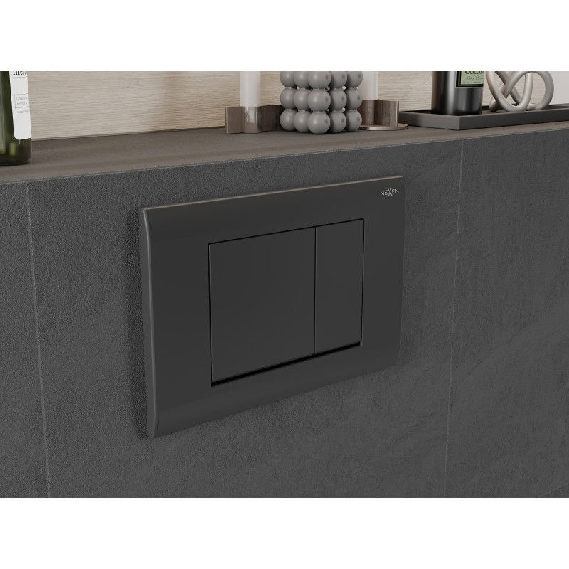 Mexen Fenix 01 flush button, gun gray - 600166