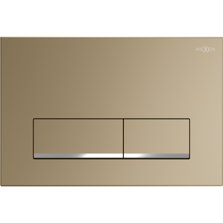 Mexen Fenix 12 flush button, champagne gold - 601204