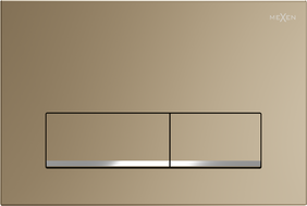 Mexen Fenix 12 flush button, champagne gold - 601204