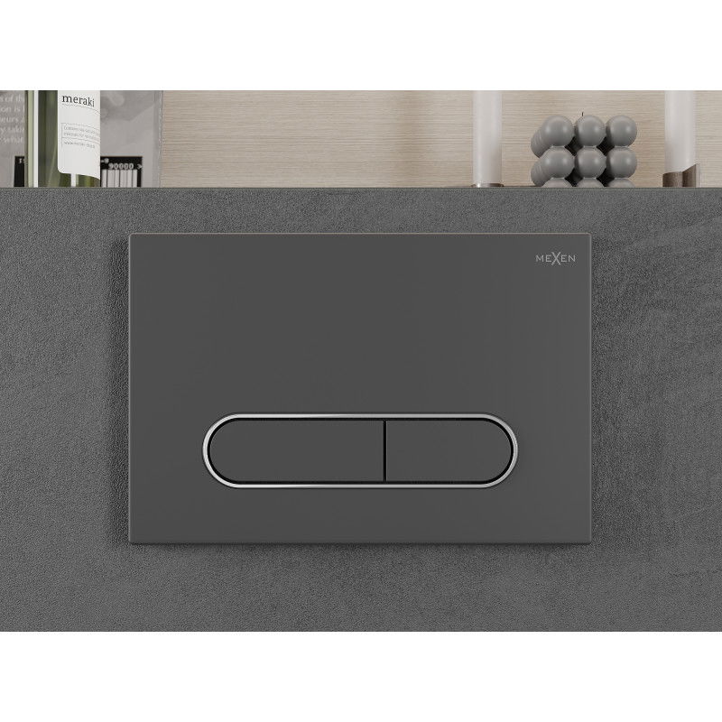 Mexen Fenix 11 flush button, gun gray - 601166