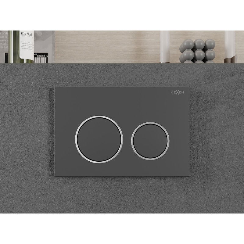 Mexen Fenix 07 XS flush button, gun gray - 600766