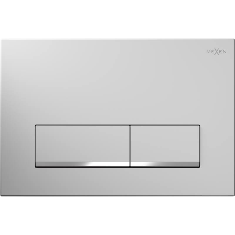 Mexen Fenix 12 Flush Button, Matte Chrome - 601202