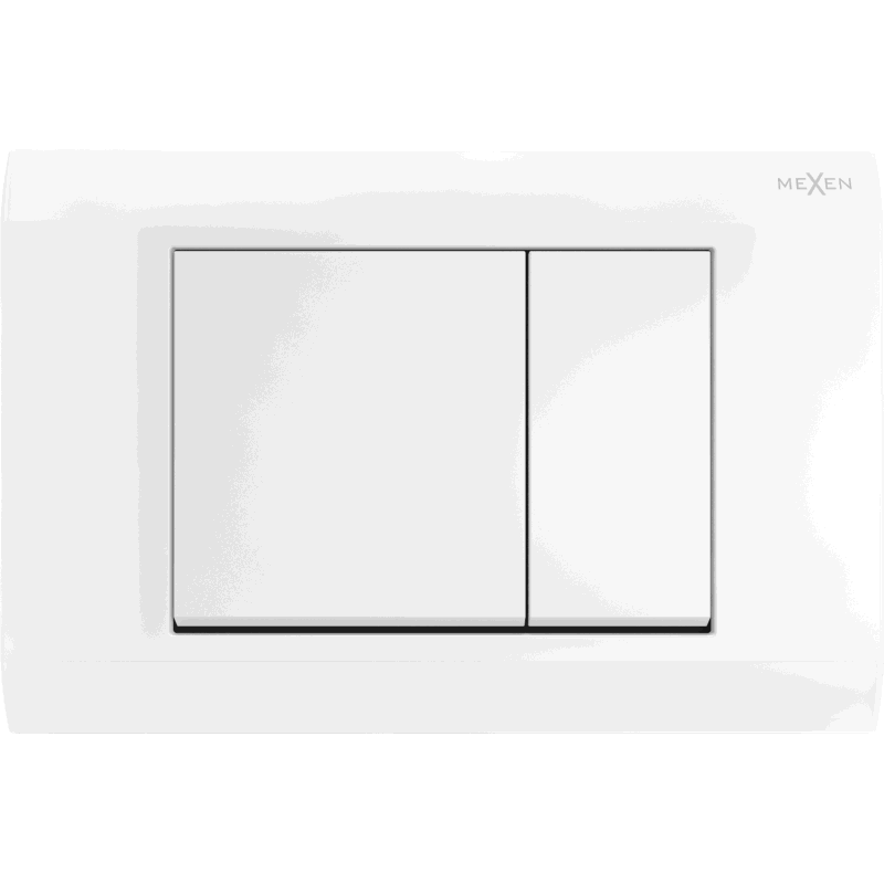 Mexen Fenix 01 flush button, matte white - 600120