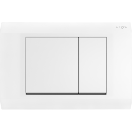 Mexen Fenix 01 flush button, white matte - 600120