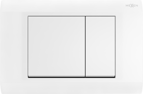 Mexen Fenix 01 flush button, matte white - 600120
