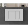 Mexen Fenix 01 flush button, matte white - 600120