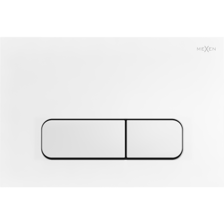 Mexen Fenix 02 flush button, matte white - 600220
