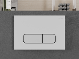 Mexen Fenix 02 flush button, white matte - 600220