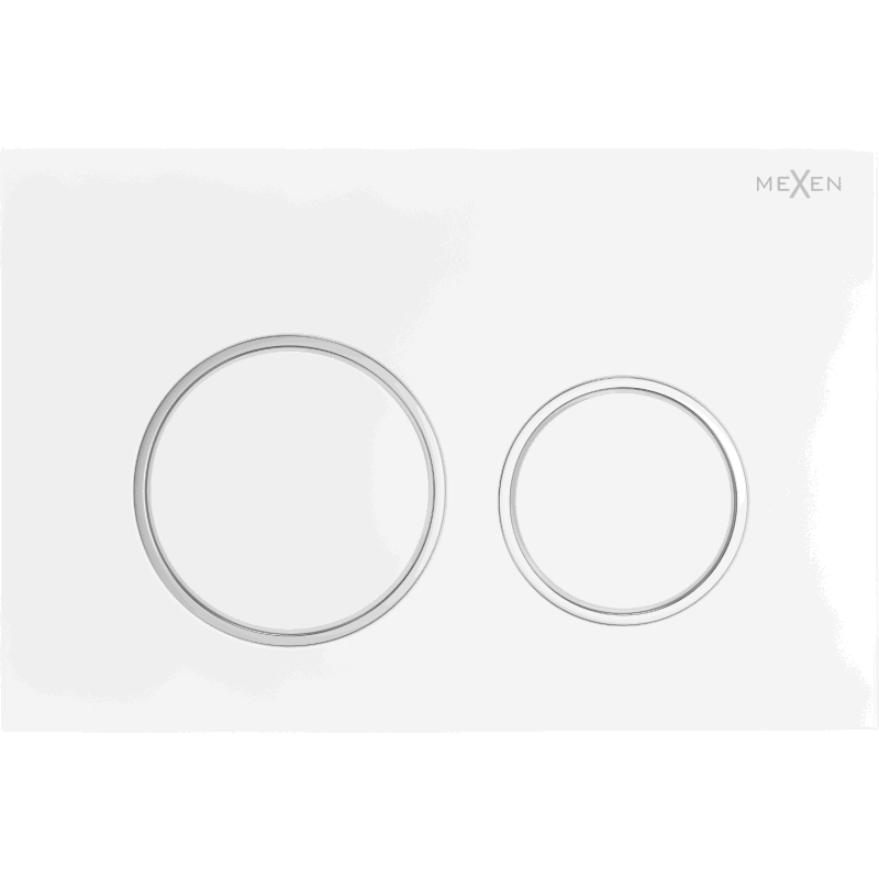 Mexen Fenix 07 XS flush button, matte white - 600720