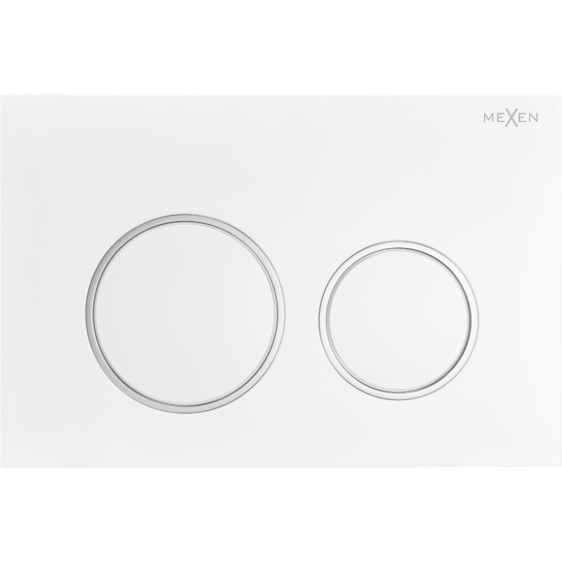 Mexen Fenix 07 XS flush button, white matte - 600720
