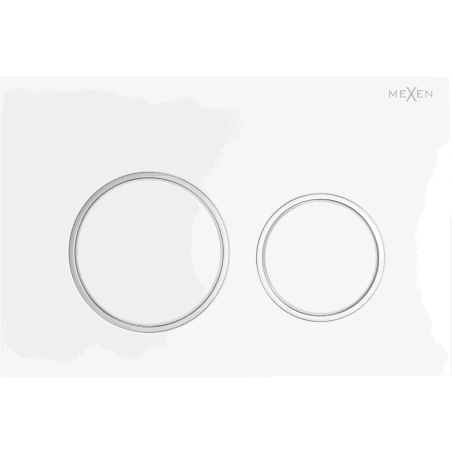 Mexen Fenix 07 XS flush button, matte white - 600720
