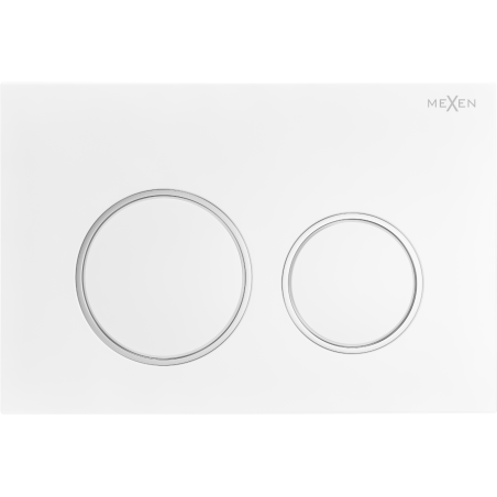 Mexen Fenix 07 XS flush button, white matte - 600720