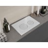 Mexen Fenix 07 XS flush button, matte white - 600720