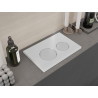 Mexen Fenix 07 XS flush button, white matte - 600720