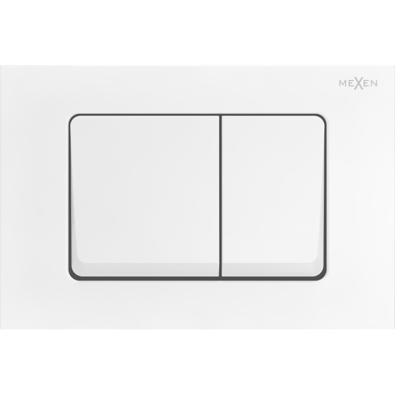 Mexen Fenix 10 XS flush button, white matte - 601020
