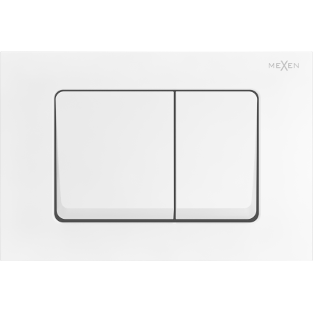 Mexen Fenix 10 XS flush button, white matte - 601020