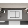Mexen Fenix 10 XS flush button, white matte - 601020