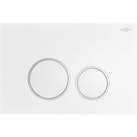 Mexen Fenix 05 flush button, matte white - 600520
