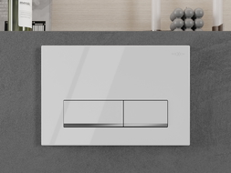 Mexen Fenix 12 flush button, glossy white - 601200