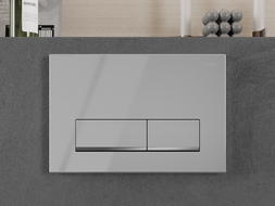 Mexen Fenix 12 flush button, glossy chrome - 601201