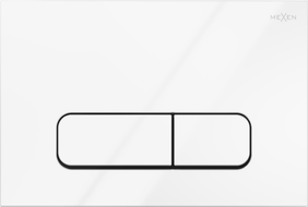 Mexen Fenix 02 flush button, White - 600200