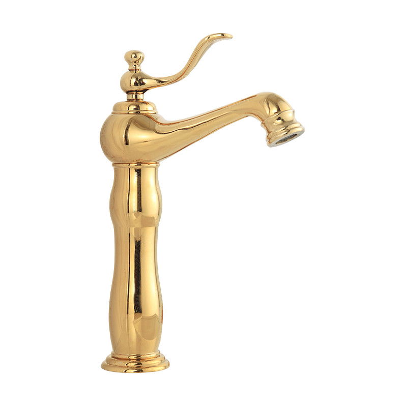 Mexen Vela high washbasin mixer tap, Gold - 744510-50