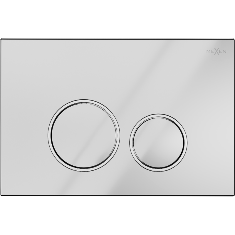 Mexen Fenix 05 flush button, shiny chrome - 600501