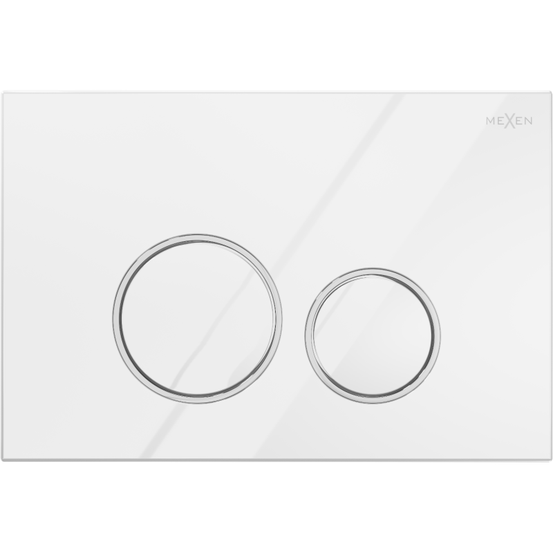 Mexen Fenix 05 flush button, White - 600500
