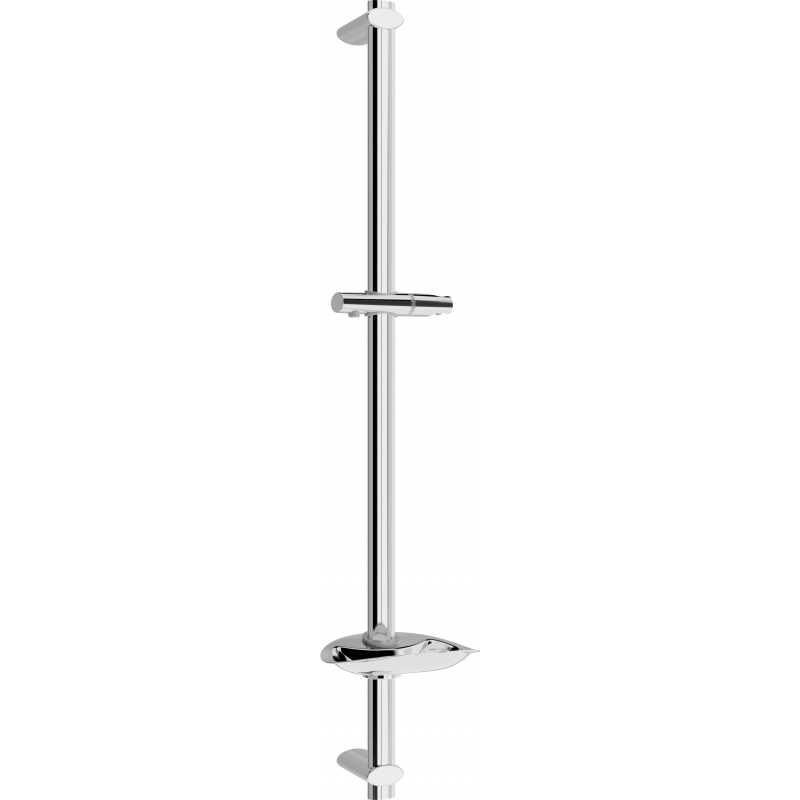 Mexen DB shower rod with soap dish 75 cm, chrome - 79384-00