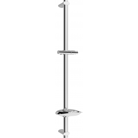 Mexen DB shower rail with soap dish 75 cm, chrome - 79384-00