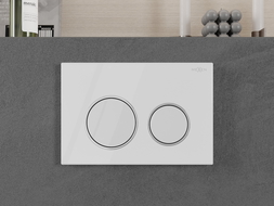 Mexen Fenix 07 XS flush button, White - 600700