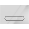 Mexen Fenix 11 flush button, shiny chrome - 601101