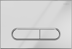 Mexen Fenix 11 flush button, Glossy Chrome - 601101