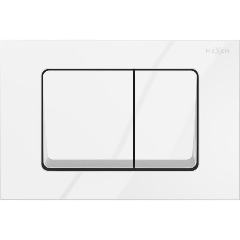 Mexen Fenix 10 XS flush button, White - 601000