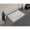 Mexen Fenix 10 XS flush button, glossy white - 601000