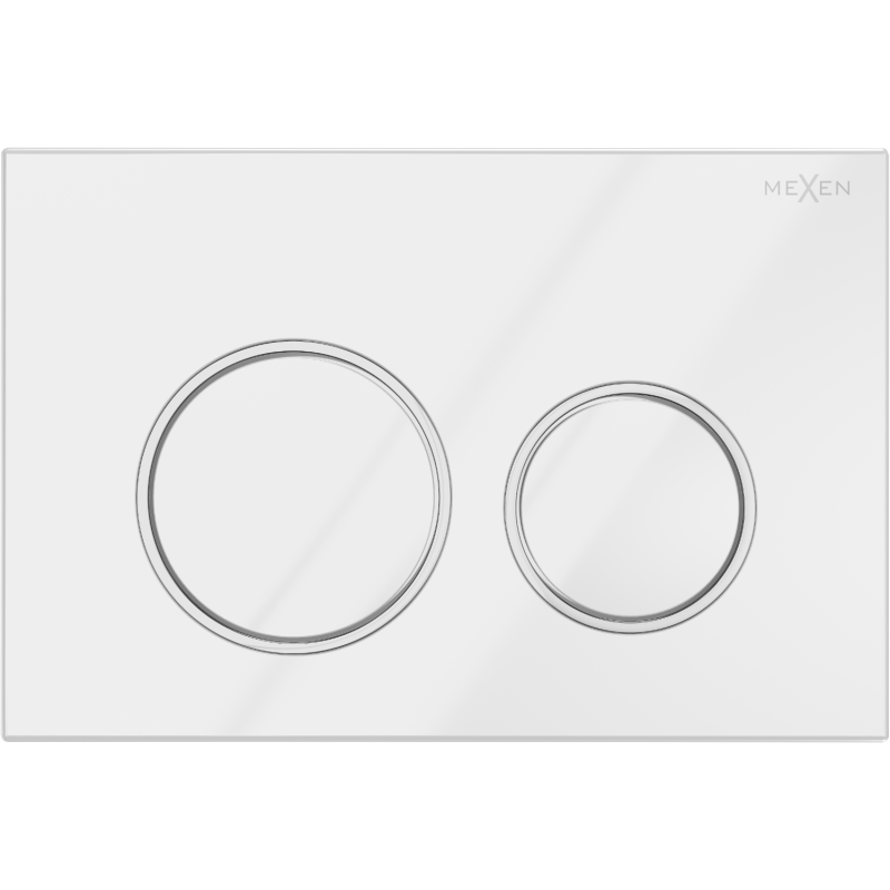 Mexen Fenix 07 XS flush button, White - 600700