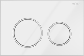 Mexen Fenix 07 XS flush button, White - 600700