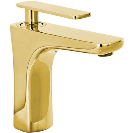 Mexen Indus washbasin tap, gold - 744600-50