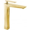 Mexen Indus high washbasin tap, gold - 744610-50